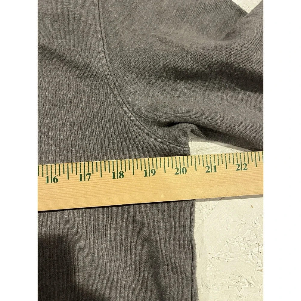 North Face Hoodie Mens Small Gray Sweatshirt Shirt Pullover Graphic‎ Logo